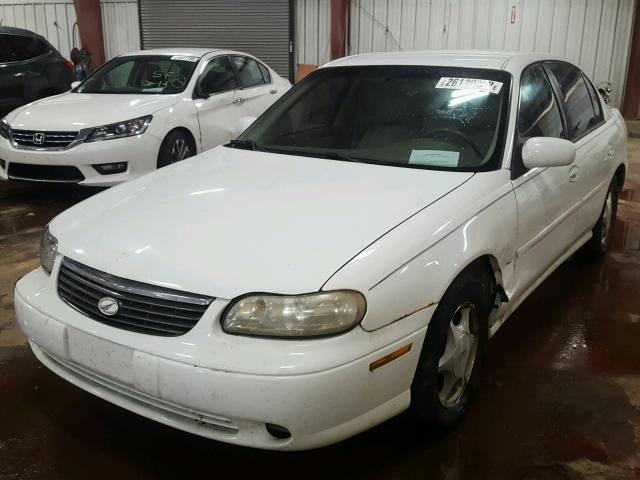 1G3NG52M8X6304442 - 1999 OLDSMOBILE CUTLASS GL WHITE photo 2