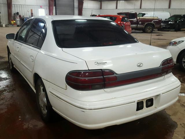 1G3NG52M8X6304442 - 1999 OLDSMOBILE CUTLASS GL WHITE photo 3