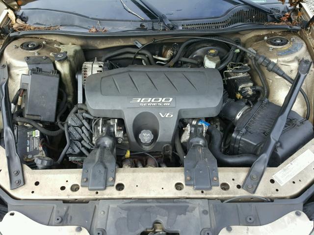 2G2WP522841233902 - 2004 PONTIAC GRAND PRIX GOLD photo 7