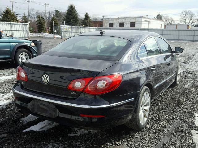 WVWMP7AN8BE717803 - 2011 VOLKSWAGEN CC SPORT BLACK photo 4