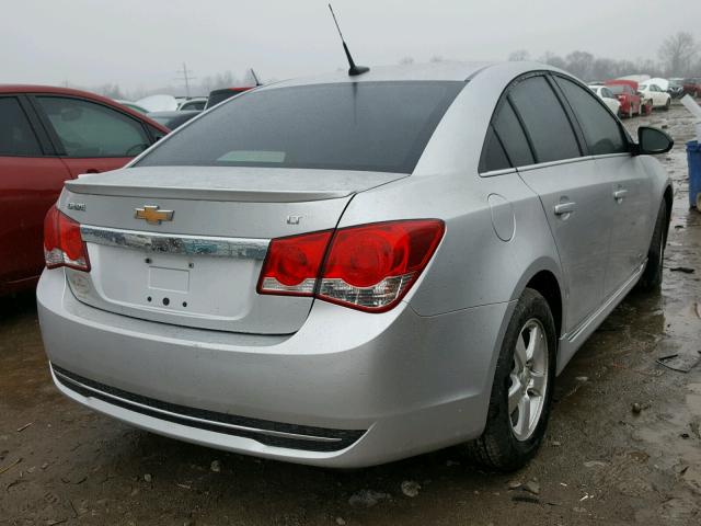 1G1PF5S93B7298066 - 2011 CHEVROLET CRUZE LT SILVER photo 4