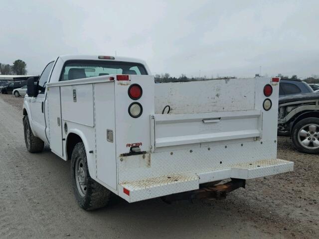 1FDBF2A66CEB15078 - 2012 FORD F250 SUPER WHITE photo 3