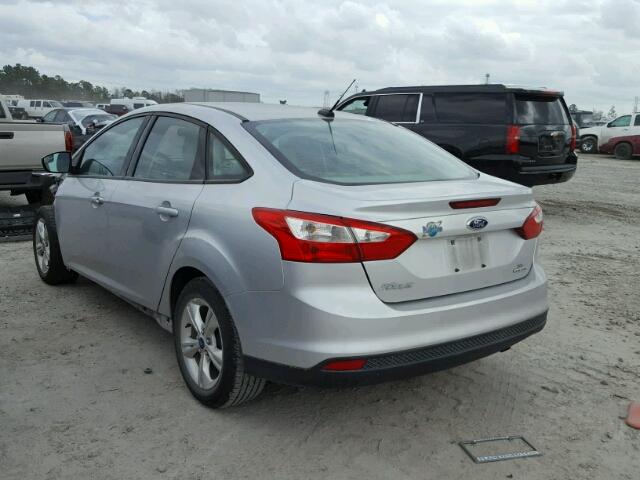 1FADP3F21EL117430 - 2014 FORD FOCUS SE SILVER photo 3