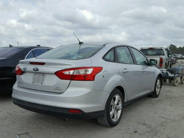 1FADP3F21EL117430 - 2014 FORD FOCUS SE SILVER photo 4