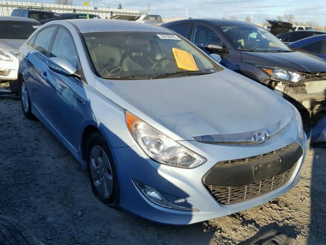 KMHEC4A48CA036969 - 2012 HYUNDAI SONATA HYB BLUE photo 1