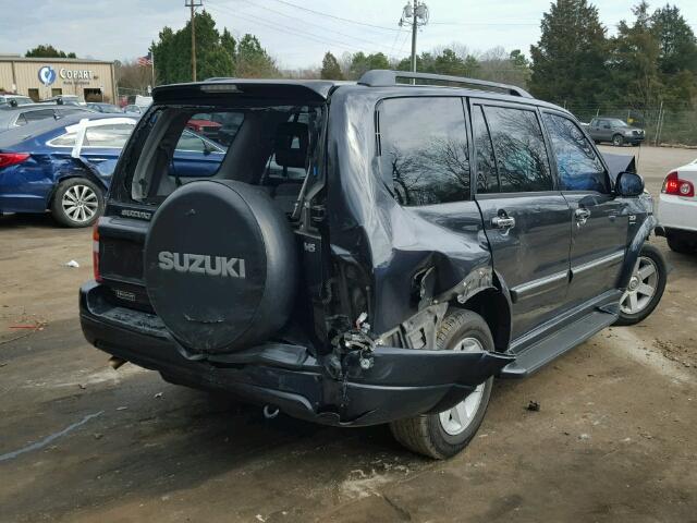 JS3TY92V024103127 - 2002 SUZUKI XL7 PLUS BLACK photo 4