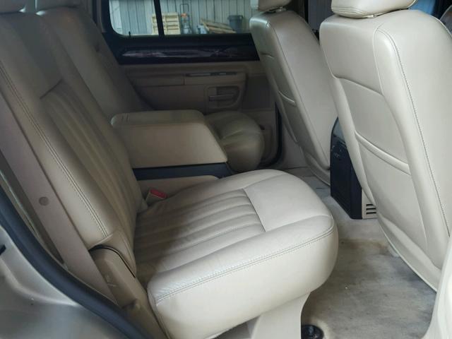5LMEU88H75ZJ18948 - 2005 LINCOLN AVIATOR 金色 照片 6
