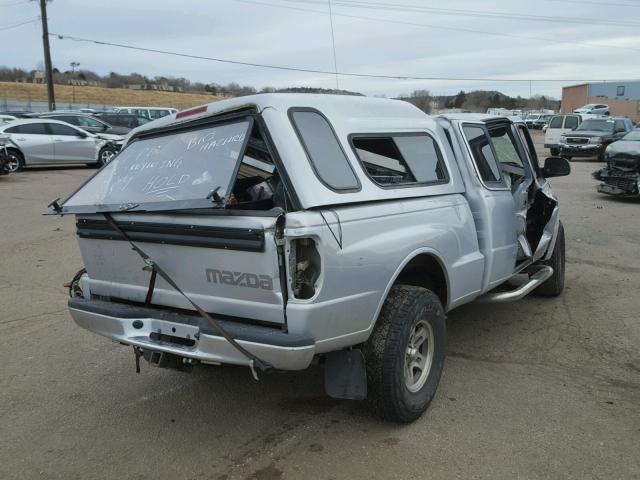 4F4YR16D52TM26672 - 2002 MAZDA B2300 CAB GRAY photo 4