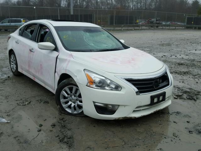 1N4AL3AP8FC251337 - 2015 NISSAN ALTIMA 2.5 WHITE photo 1