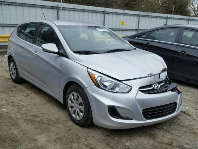 KMHCT5AE4FU232223 - 2015 HYUNDAI ACCENT GS SILVER photo 1