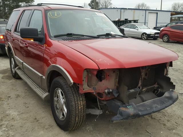 1FMRU17W64LB71024 - 2004 FORD EXPEDITION RED photo 1