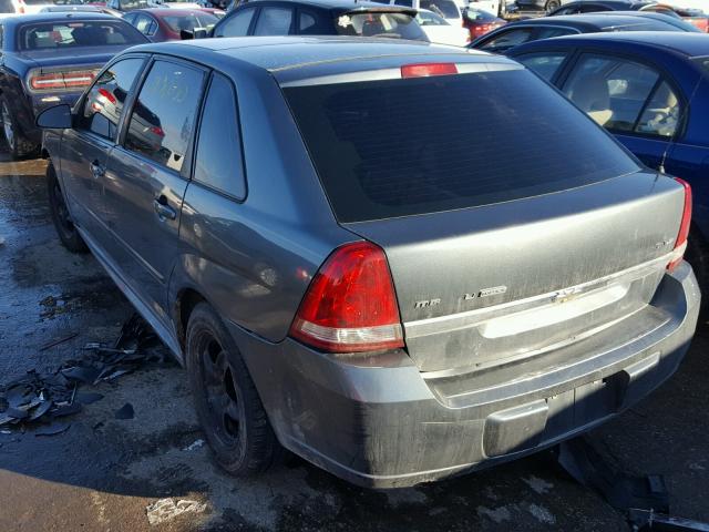1G1ZT61806F101740 - 2006 CHEVROLET MALIBU MAX ნაცრისფერი ფოტო 3