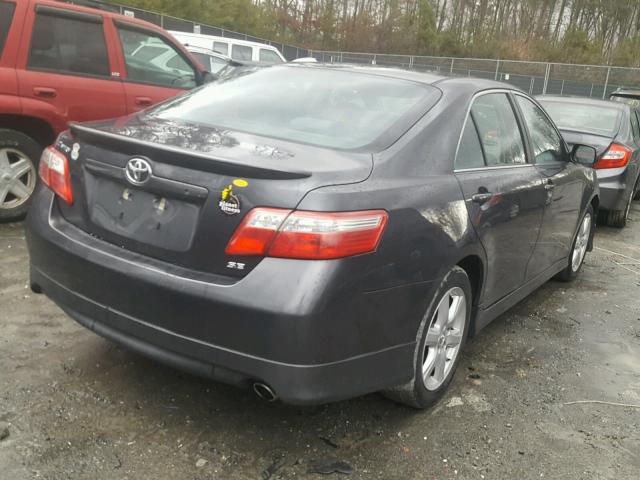 4T1BE46K77U132360 - 2007 TOYOTA CAMRY NEW GRAY photo 4