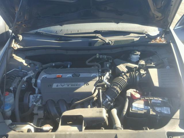 1HGCP26379A199658 - 2009 HONDA ACCORD LX GRAY photo 7