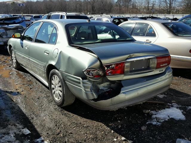 1G4HR54K75U158333 - 2005 BUICK LESABRE LI GREEN photo 3