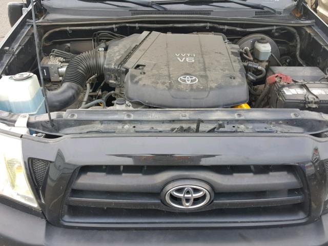 3TMLU42NX7M009541 - 2007 TOYOTA TACOMA DOU BLACK photo 7