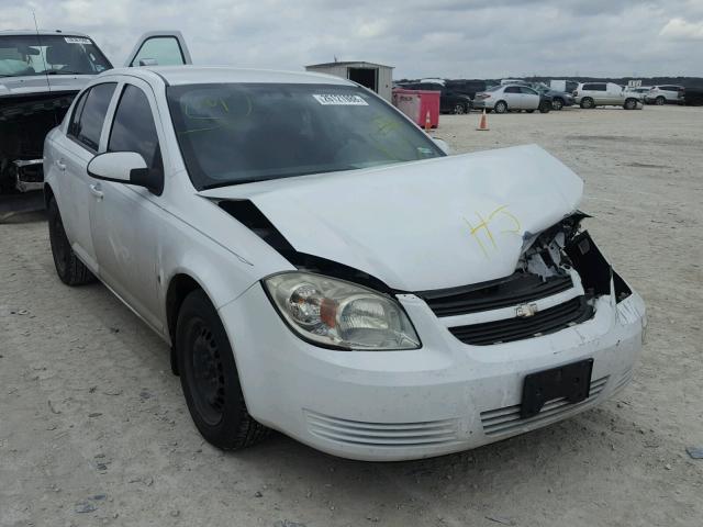 1G1AT58H397124635 - 2009 CHEVROLET COBALT LT WHITE photo 1