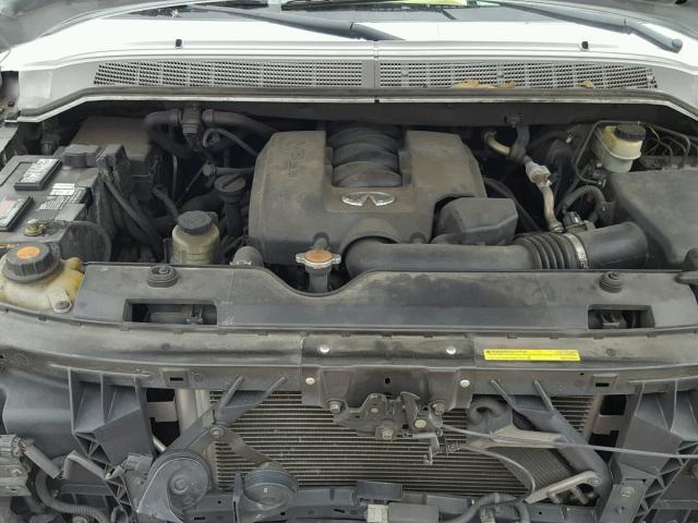 5N3AA08A56N812441 - 2006 INFINITI QX56 SILVER photo 7