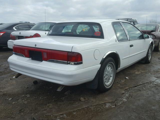 1MELM62W7SH643468 - 1995 MERCURY COUGAR XR7 WHITE photo 4