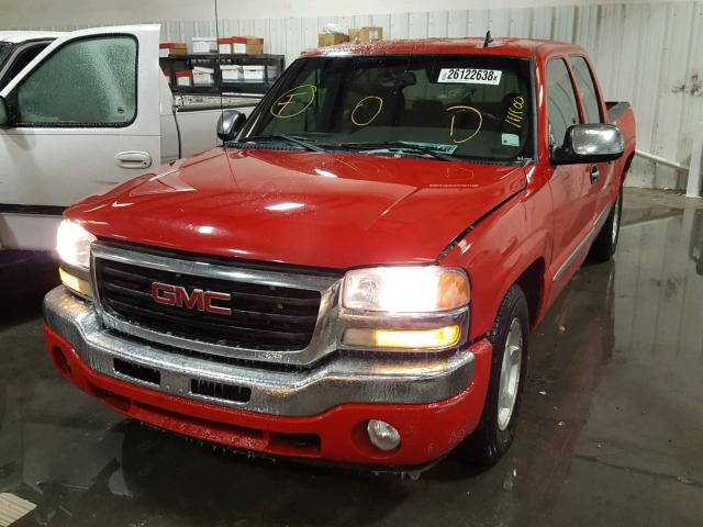 2GTEC13Z471111100 - 2007 GMC NEW SIERRA RED photo 2