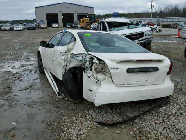 2G2WP522X51223390 - 2005 PONTIAC GRAND PRIX WHITE photo 3