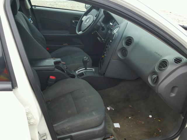 2G2WP522X51223390 - 2005 PONTIAC GRAND PRIX WHITE photo 5