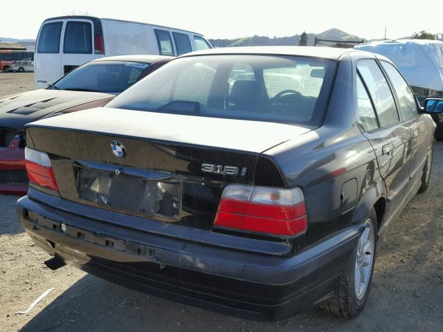 WBACC0327VEK21877 - 1997 BMW 318 I AUTO BLACK photo 4