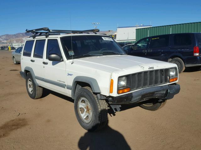 1J4FJ68S3WL263164 - 1998 JEEP CHEROKEE S WHITE photo 1