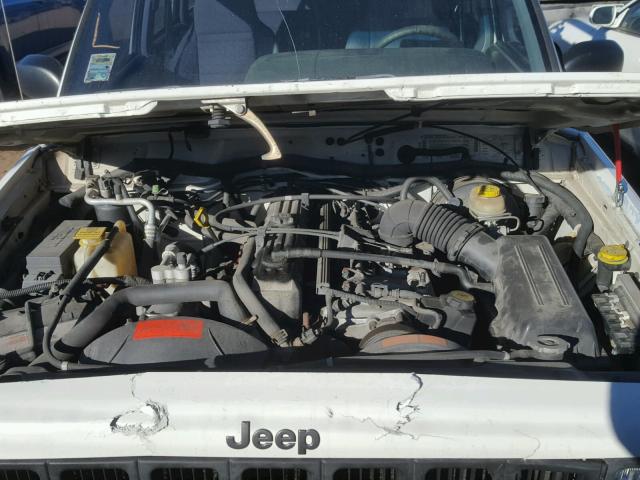 1J4FJ68S3WL263164 - 1998 JEEP CHEROKEE S WHITE photo 7