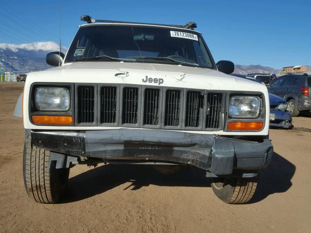 1J4FJ68S3WL263164 - 1998 JEEP CHEROKEE S WHITE photo 9