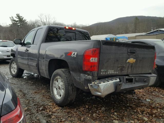 1GCRKSE3XBZ240588 - 2011 CHEVROLET SILVERADO GRAY photo 3