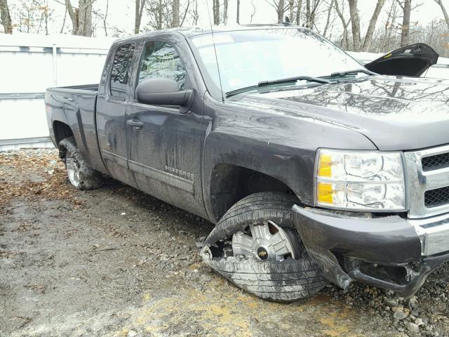 1GCRKSE3XBZ240588 - 2011 CHEVROLET SILVERADO GRAY photo 9