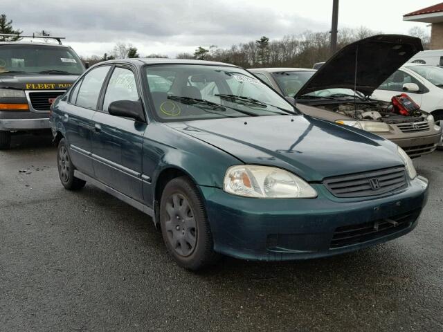 2HGEJ6618YH534023 - 2000 HONDA CIVIC BASE 绿色 照片 1