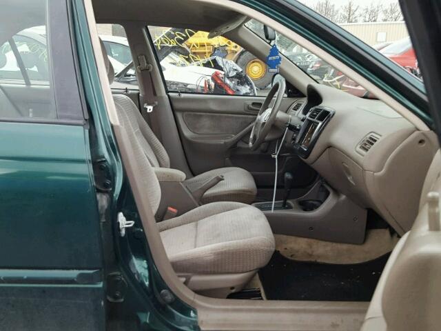 2HGEJ6618YH534023 - 2000 HONDA CIVIC BASE 绿色 照片 5