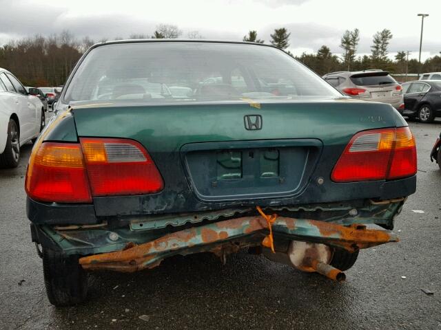 2HGEJ6618YH534023 - 2000 HONDA CIVIC BASE 绿色 照片 9