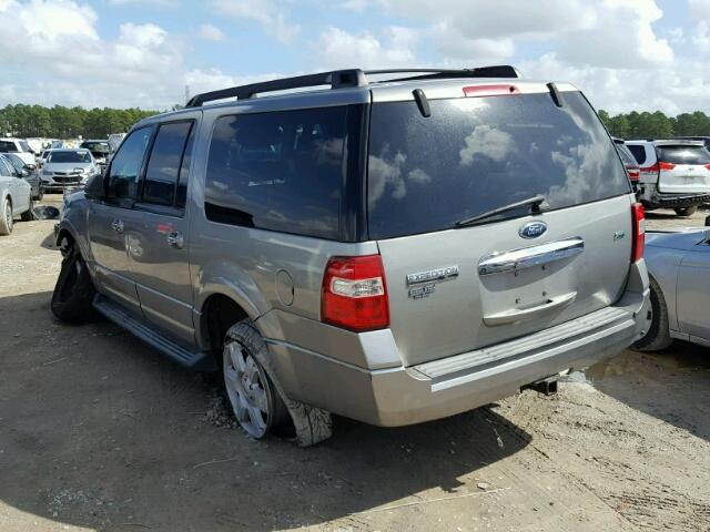 1FMFK15529LA02984 - 2009 FORD EXPEDITION GRAY photo 3