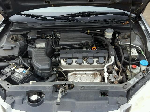 2HGES26764H616532 - 2004 HONDA CIVIC EX ნაცრისფერი ფოტო 7