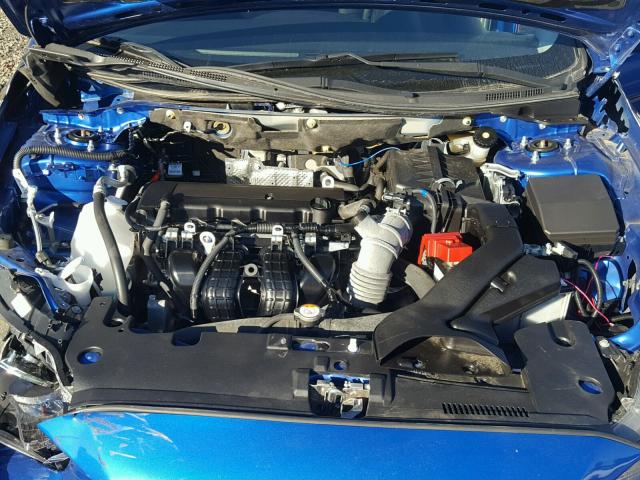 JA32U2FU5FU021283 - 2015 MITSUBISHI LANCER ES BLUE photo 7