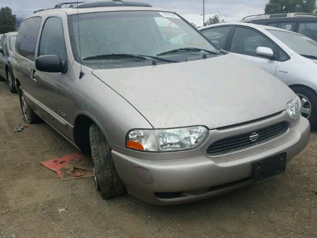 4N2XN11T8YD816745 - 2000 NISSAN QUEST SE TAN photo 1