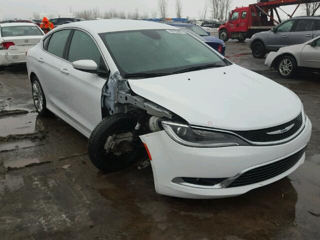 1C3CCCAB3GN158548 - 2016 CHRYSLER 200 LIMITE WHITE photo 1