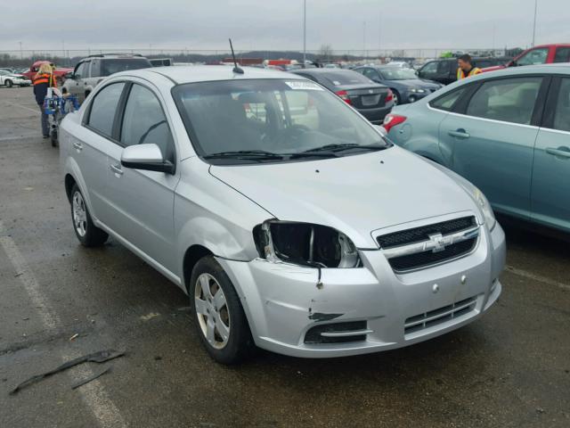 KL1TD5DE0BB154114 - 2011 CHEVROLET AVEO LS 银色 照片 1