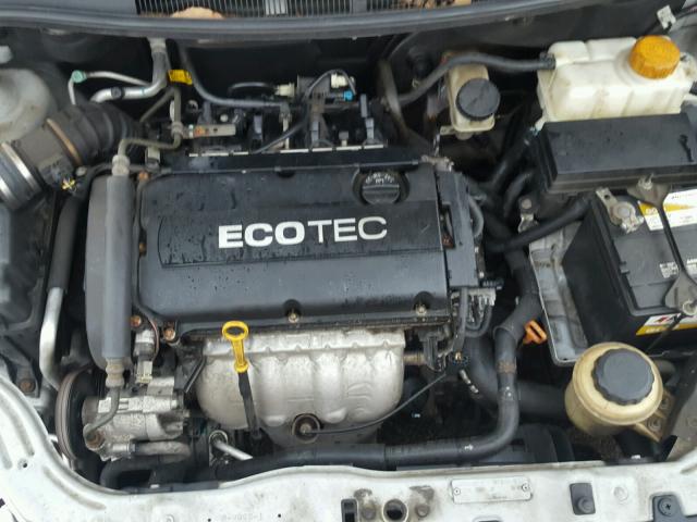 KL1TD5DE0BB154114 - 2011 CHEVROLET AVEO LS 银色 照片 7