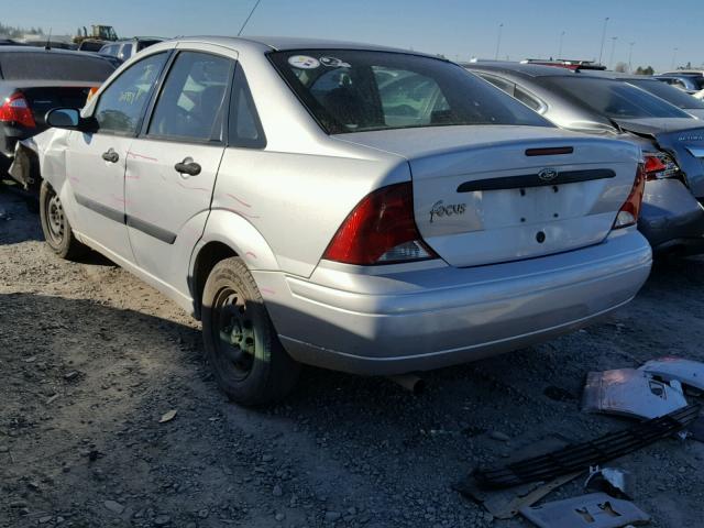 1FAFP33Z43W320785 - 2003 FORD FOCUS LX SILVER photo 3