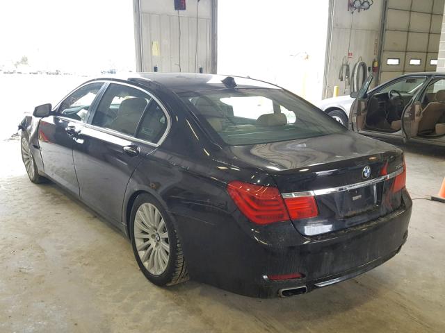 WBAKC8C55BC432362 - 2011 BMW 750 LXI BLACK photo 3