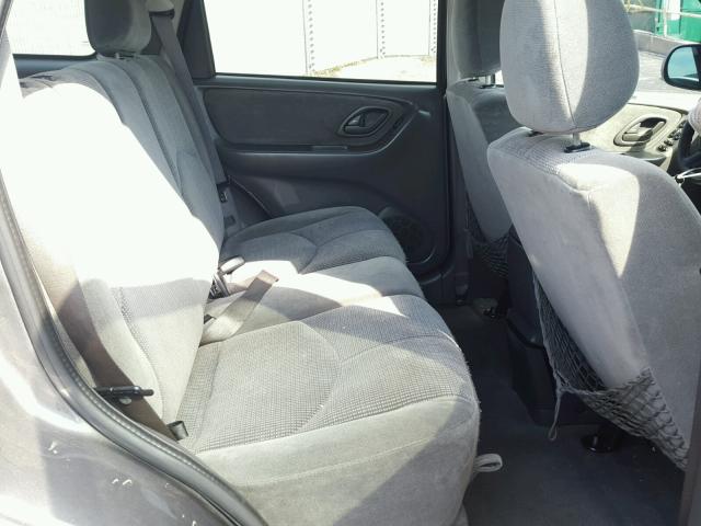 4F2YZ04104KM23358 - 2004 MAZDA TRIBUTE LX GRAY photo 6