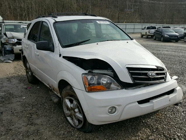 KNDJC736975695922 - 2007 KIA SORENTO EX WHITE photo 1