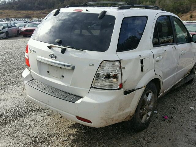 KNDJC736975695922 - 2007 KIA SORENTO EX WHITE photo 10