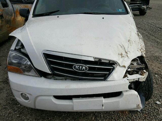 KNDJC736975695922 - 2007 KIA SORENTO EX WHITE photo 7