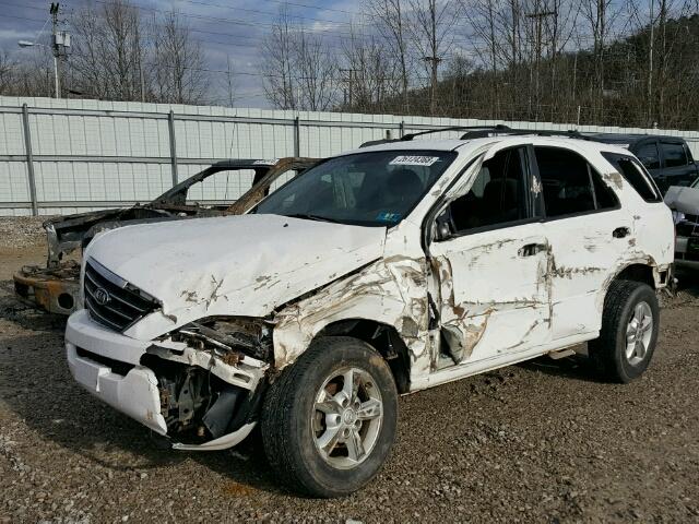 KNDJC736975695922 - 2007 KIA SORENTO EX WHITE photo 9