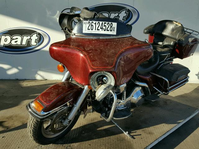 1HD1DJV3X2Y620312 - 2002 HARLEY-DAVIDSON FLHT CLASS BURGUNDY photo 9